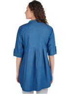 Denim Maternity Top