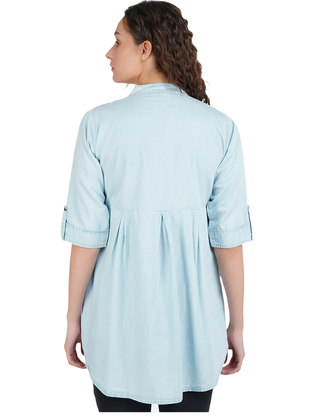 Denim Maternity Top