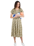 Maternity Dress with Floral Print