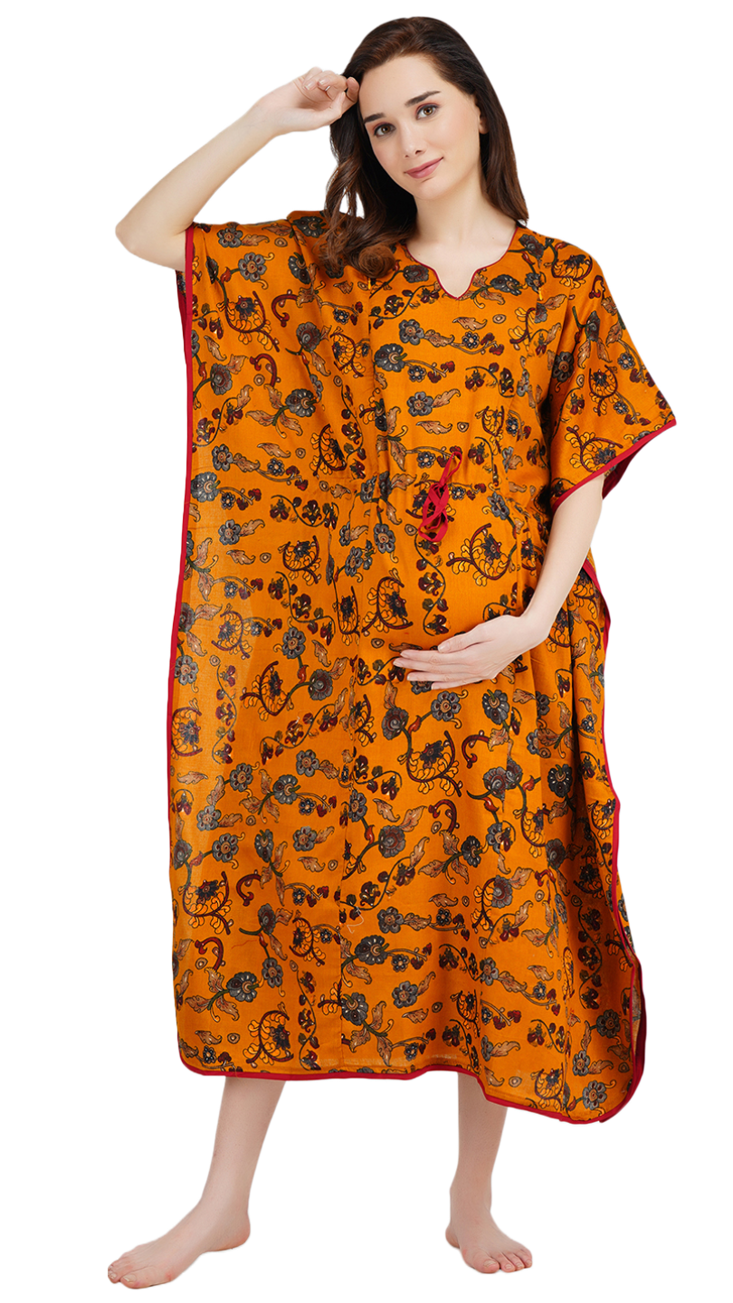 Silk Maternity Kaftan Main image