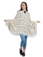 Rayon Stripped  Nursing Scarf