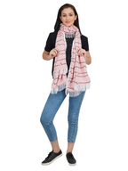 Rayon Stripped  Nursing Scarf