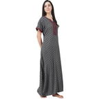 Embroidery Night Gown