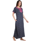 Embroidery Night Gown