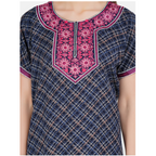 Embroidery Night Gown