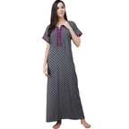 Embroidery Night Gown