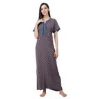 Embroidery Night Gown