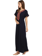 Multi Coloured Embroidered Nightgown