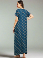 Alpine Floral Embroidery Nightgown