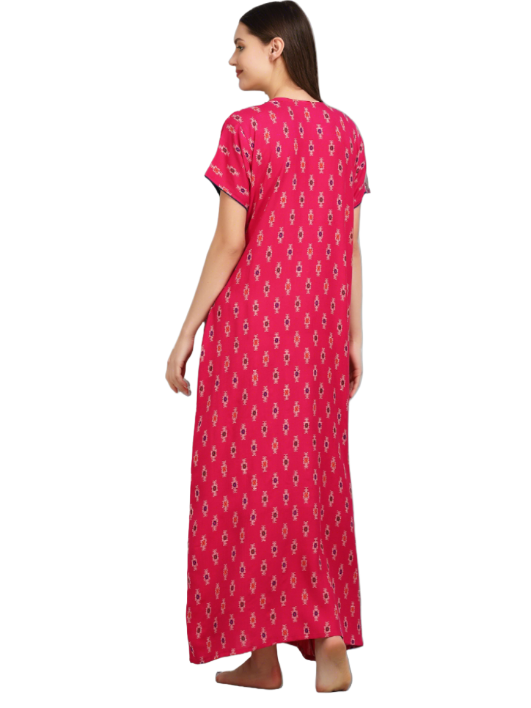 Alpine Floral Embroidery Nightgown Secondary image